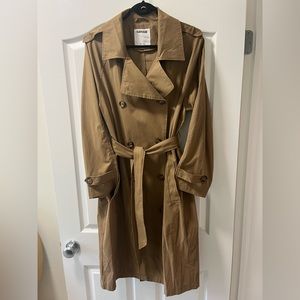 🔥24H SALE🔥 NWOT Garage Camel Trench Coat Size M/L